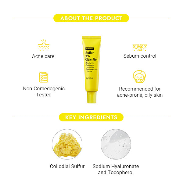 By Wishtrend Sulfur 3% Clean Gel 30g