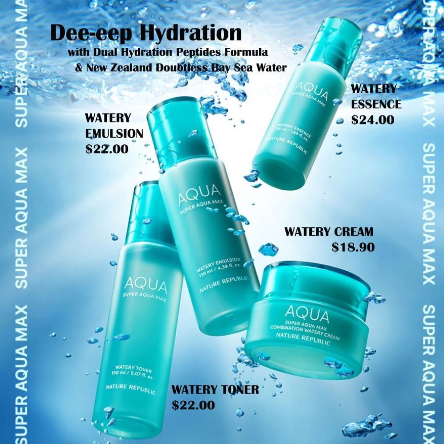 NATURE REPUBLIC Super Aqua Max Watery Essence 50ml