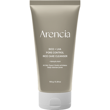 Arencia Rice + LHA Pore Control Rice Cake Cleanser 150g