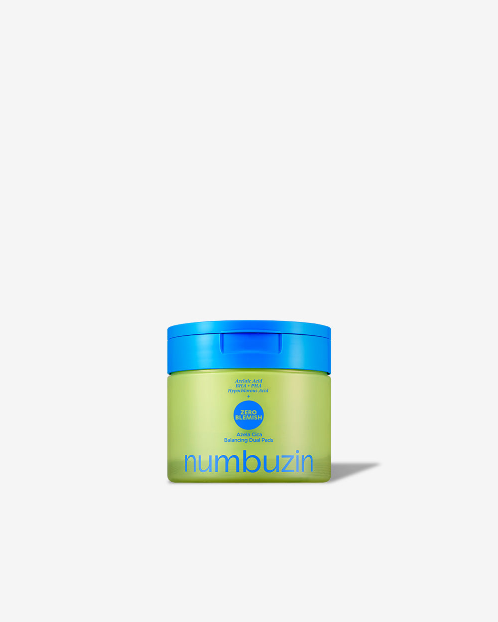 numbuzin Zero Blemish Azela Cica Balancing Dual Pads 60 pads