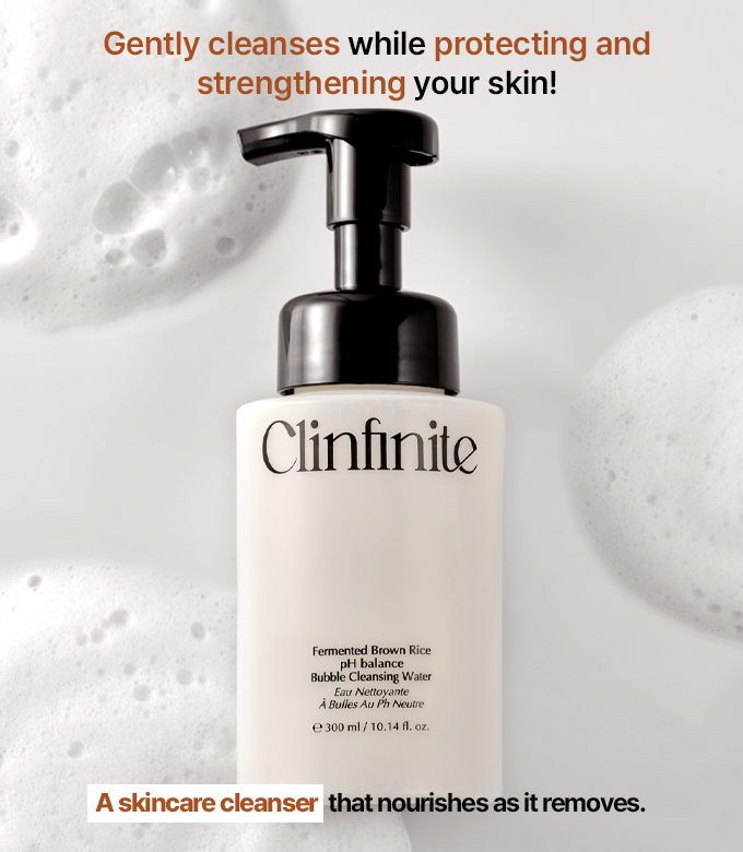 HOLIKA HOLIKA Clinfinite Fermented Brown Rice Bubble Cleansing Water 300ml