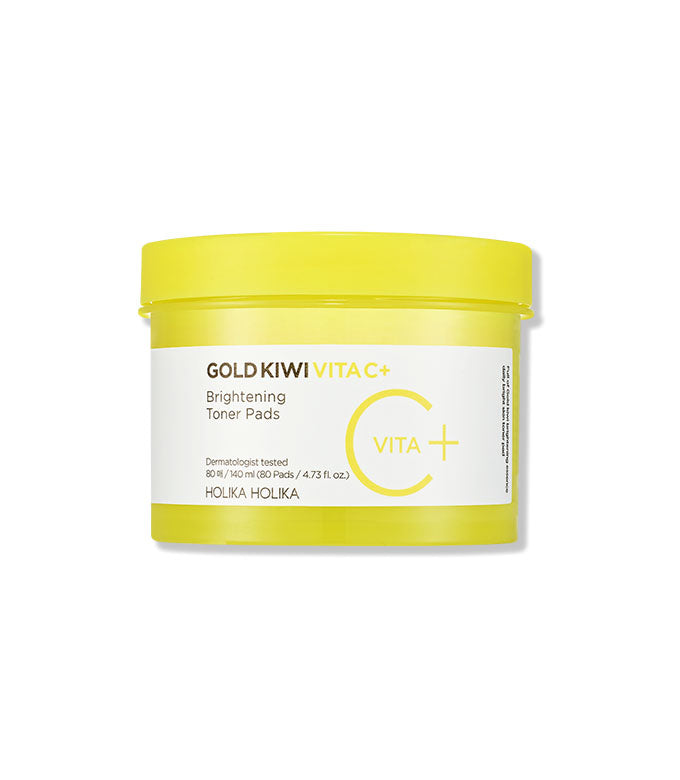 HOLIKA HOLIKA Gold Kiwi Vita C+ Brightening Toner Pads 80 pads