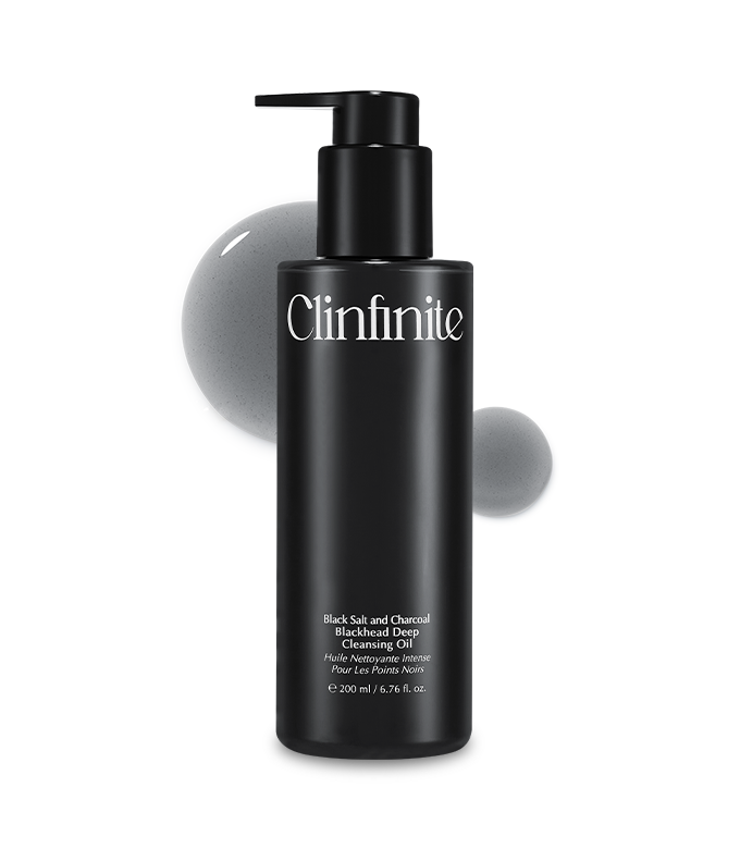 HOLIKA HOLIKA Clinfinite Black Salt and Charcoal Blackhead Deep Cleansing Oil 200ml