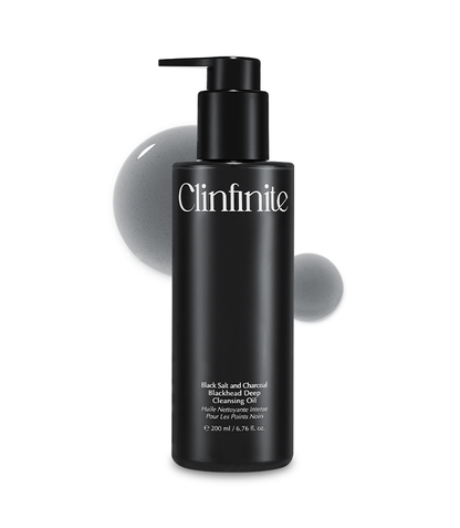 HOLIKA HOLIKA Clinfinite Black Salt and Charcoal Blackhead Deep Cleansing Oil 200ml