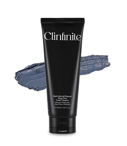 HOLIKA HOLIKA Clinfinite Black Salt and Charcoal Deep Pore Foam Cleanser 150ml
