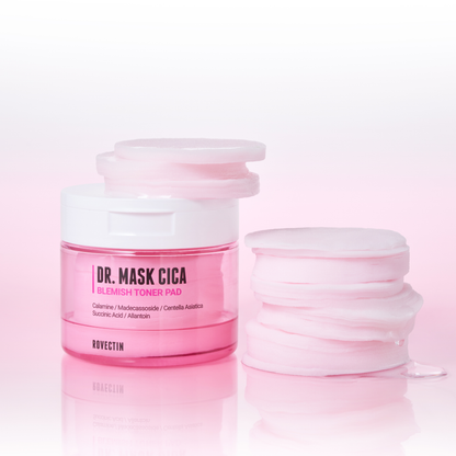 ROVECTIN Dr. Mask Cica Blemish Toner Pad 60 pads
