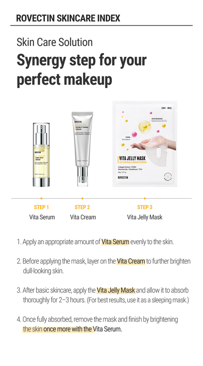 ROVECTIN Vita Jelly Mask 36g x 1 sheet