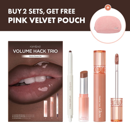 romand Volume Hack Trio Mocha Mousse Set
