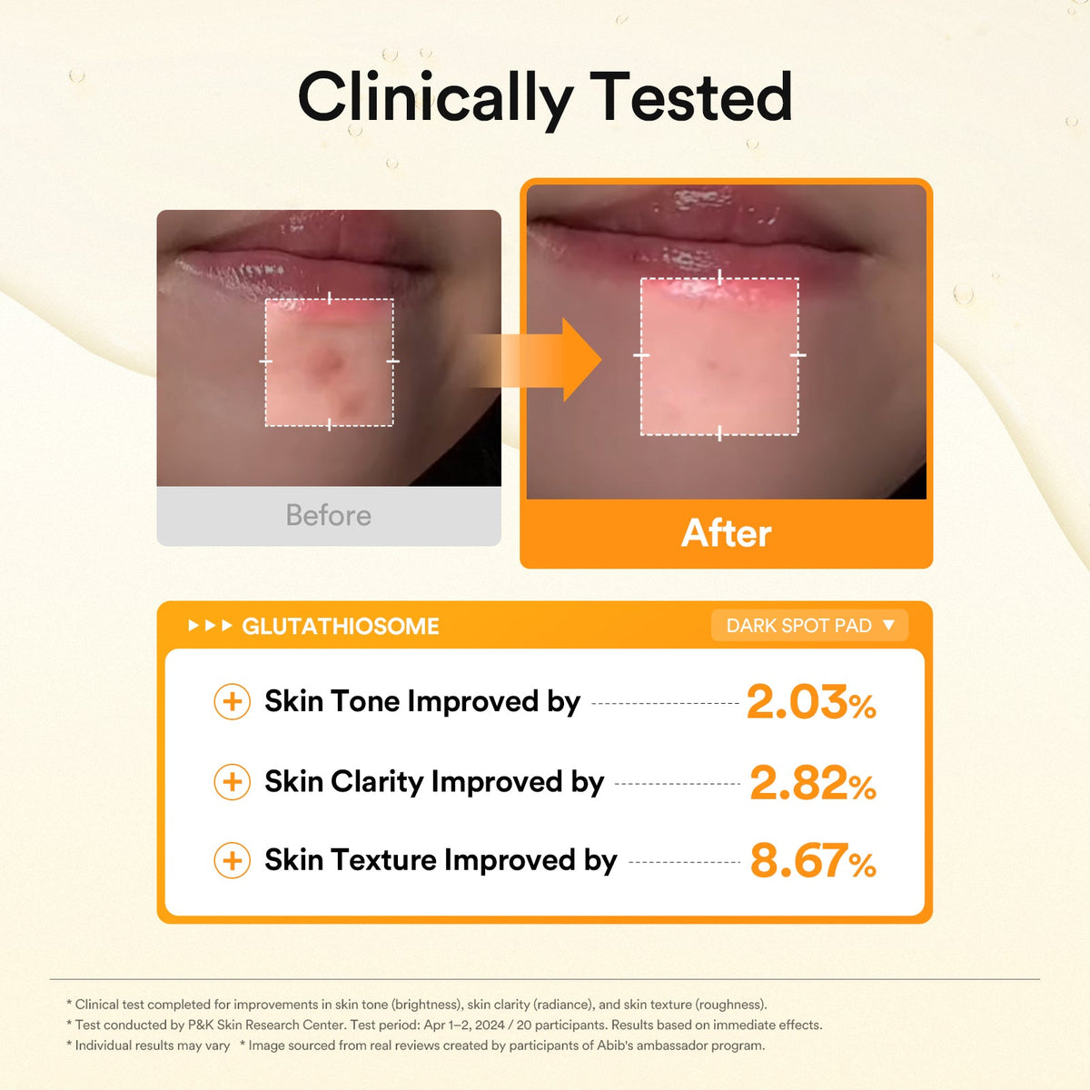 Abib Glutathiosome Dark Spot Pad Vita Touch 70 pads