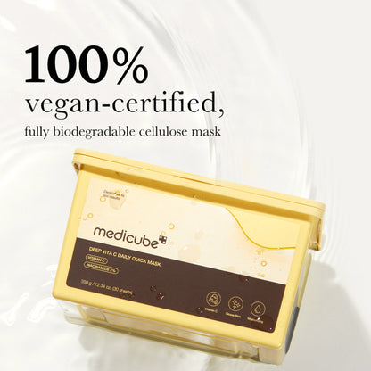 medicube Deep Vita C Daily Quick Mask 30 sheets