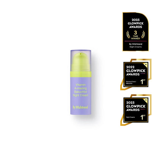 By Wishtrend Vitamin A-mazing Bakuchiol Night Cream Mini 10g