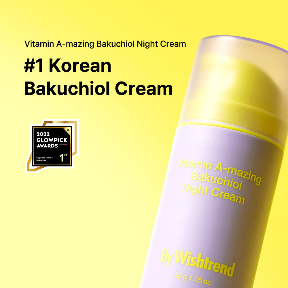By Wishtrend Vitamin A-mazing Bakuchiol Night Cream Mini 10g