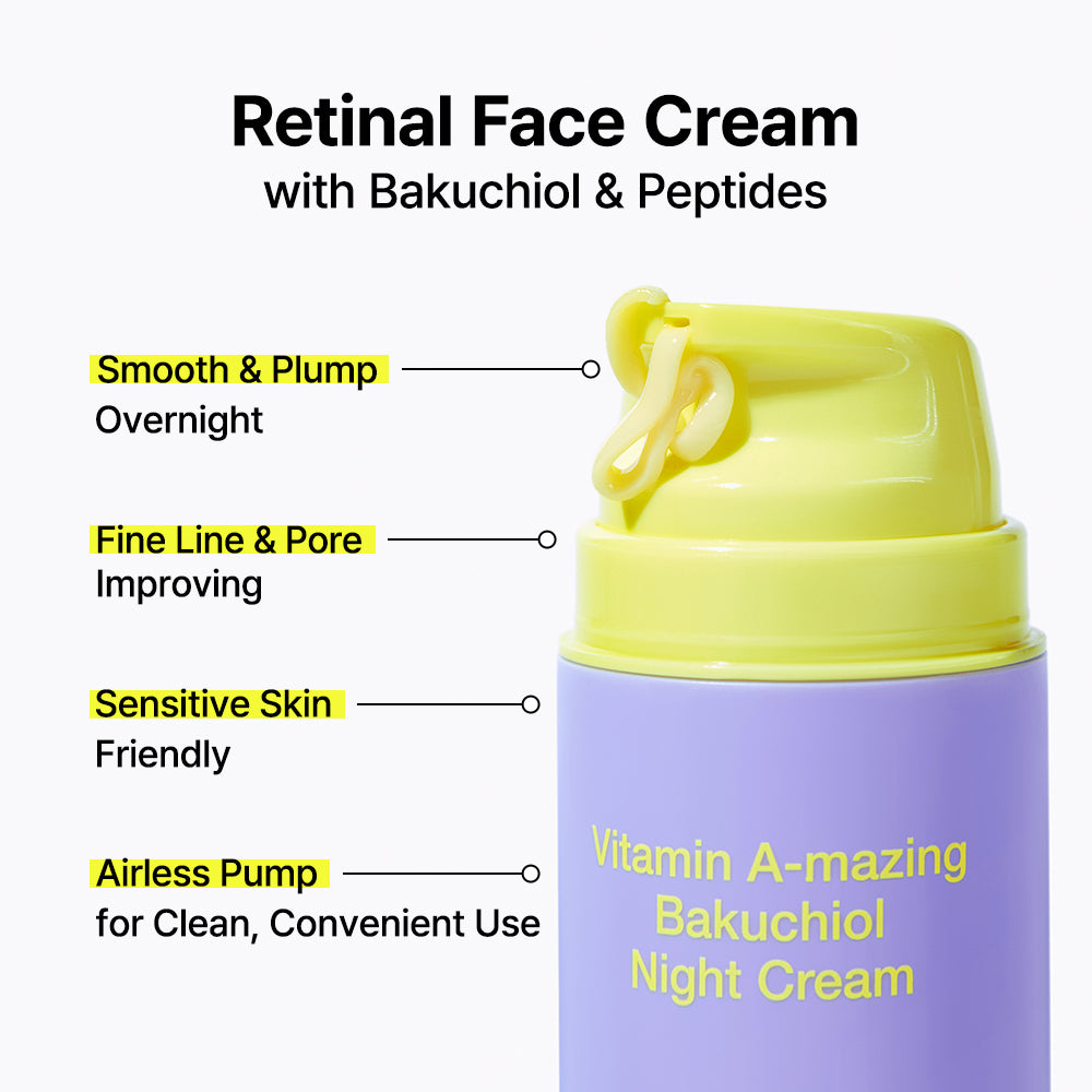 By Wishtrend Vitamin A-mazing Bakuchiol Night Cream 30g