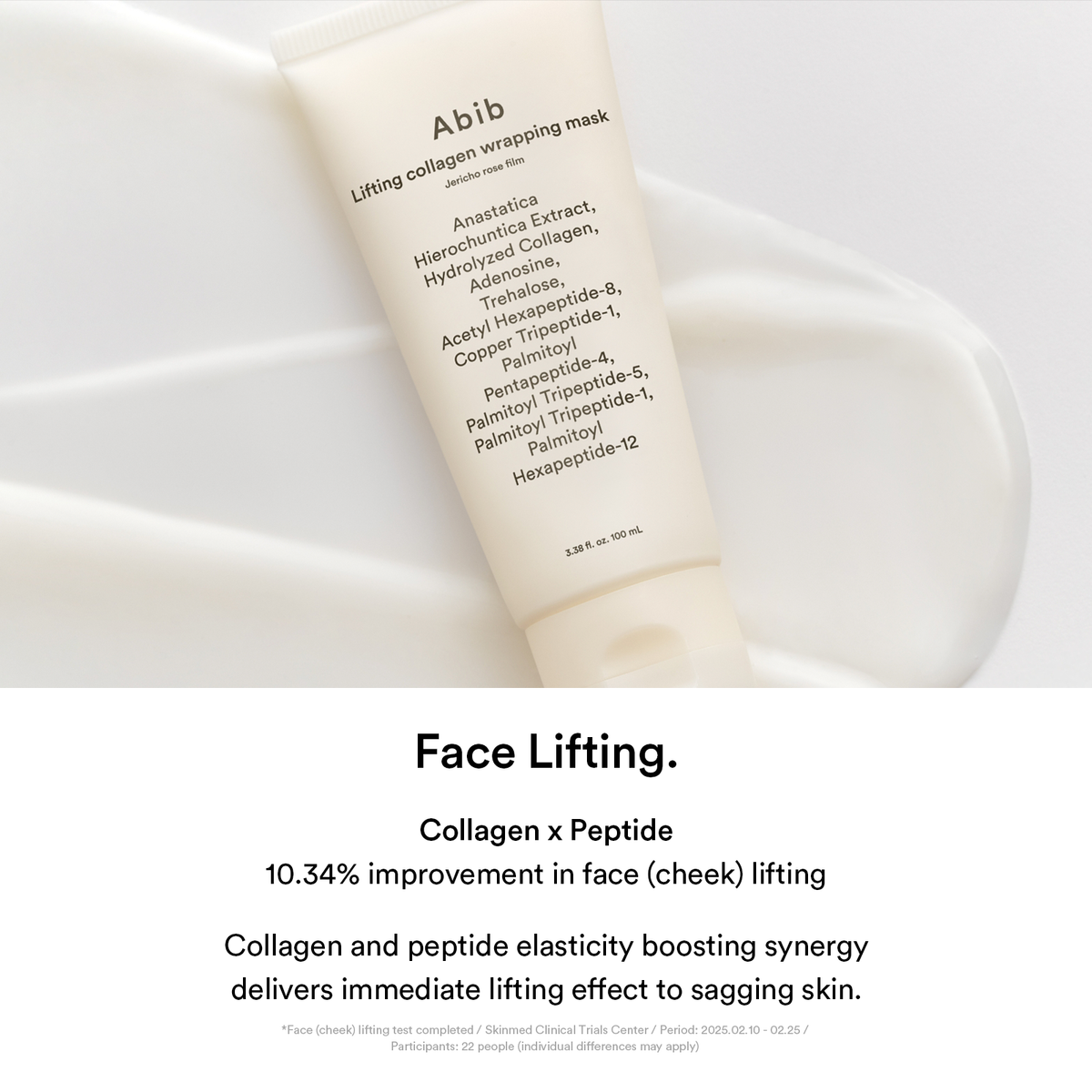 Abib Lifting Collagen Wrapping Mask Jericho Rose Film 100ml