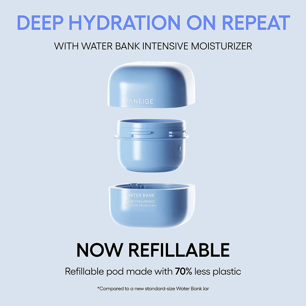 LANEIGE Water Bank Blue Hyaluronic Intensive Cream Refill Only 50ml