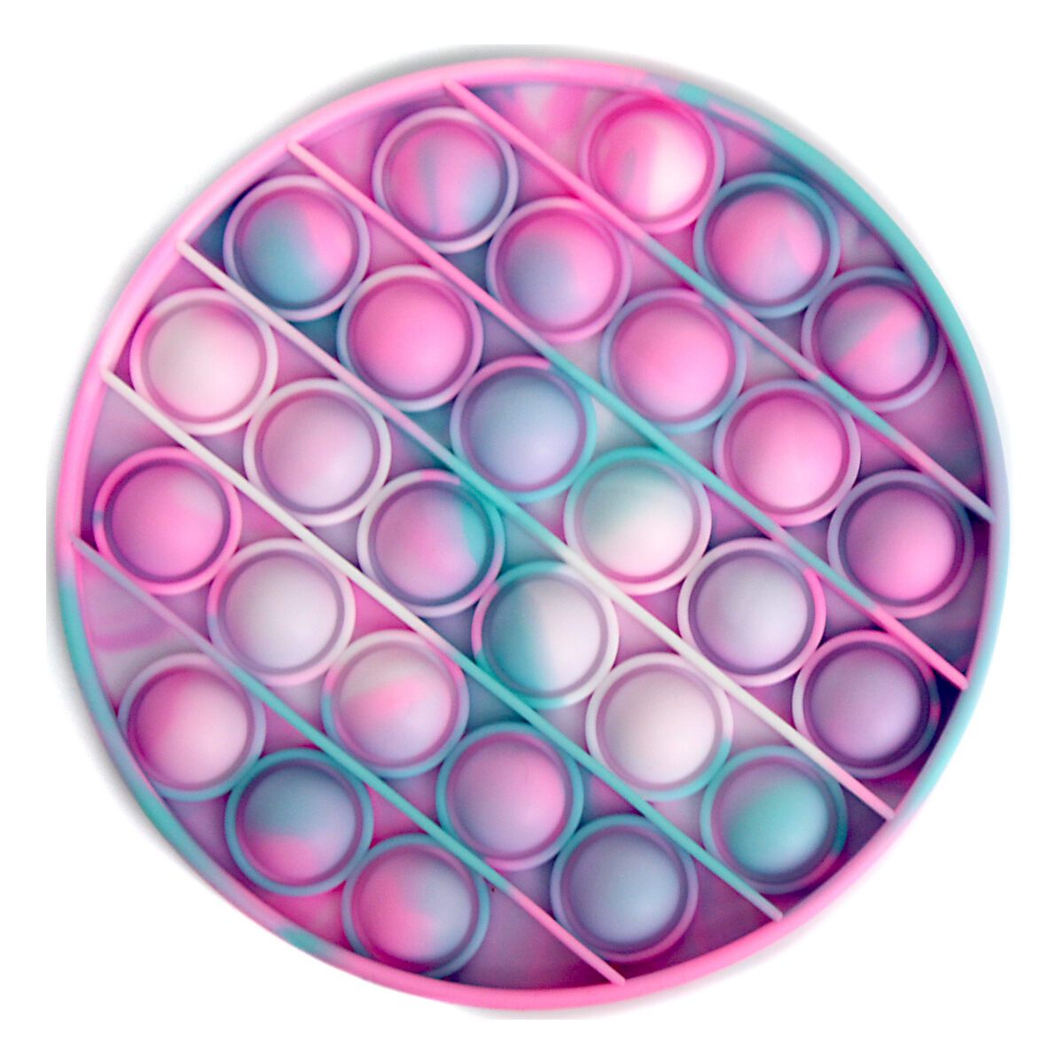 Cartamundi Poppits Pink Tie Dye Circle Sensory Toy