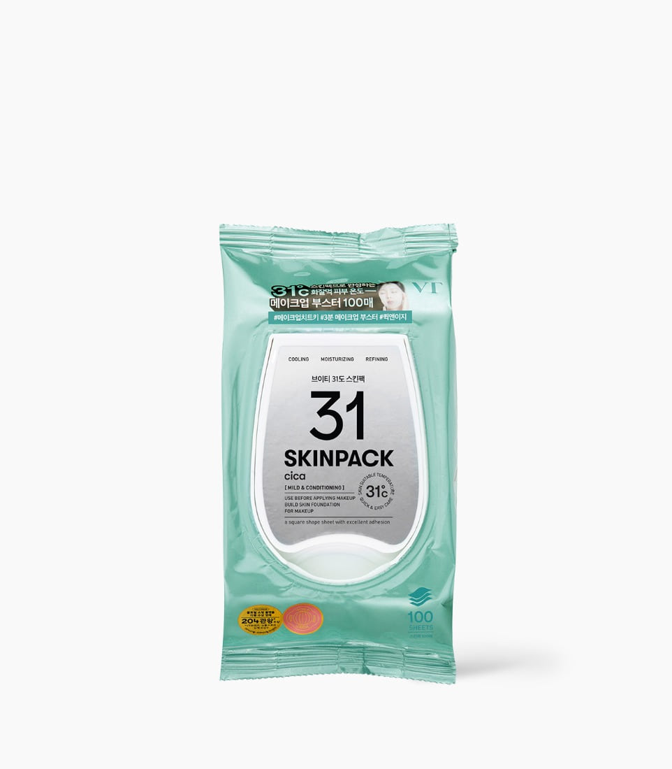 VT CICA Mild 31 Skin Pack 100 sheets