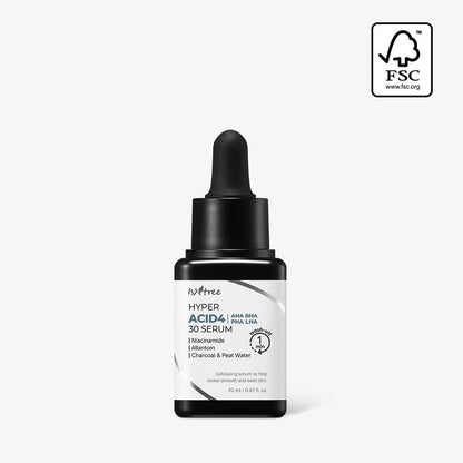 Isntree Hyper Acid 4 AHA BHA PHA LHA 30 Serum 20ml