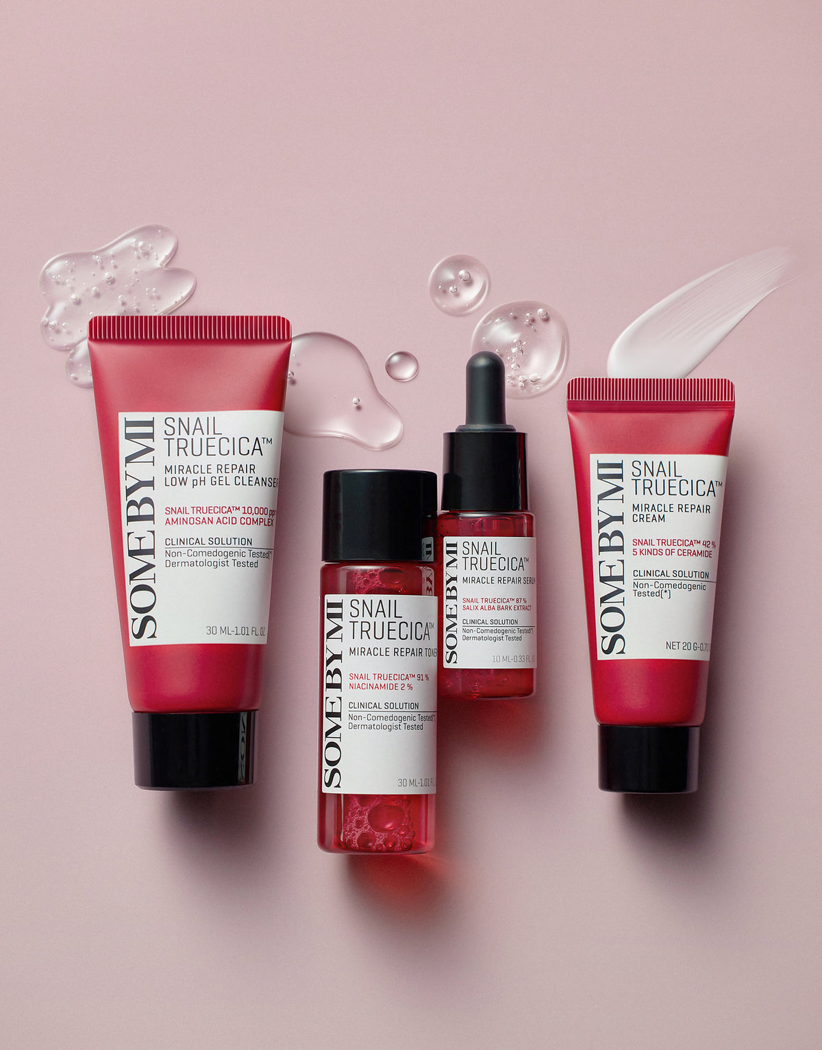 SOME BY MI Snail Truecica Miracle Repair Starter Kit 4 pcs