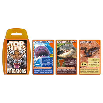 Top Trumps Deadliest Predators Card Game