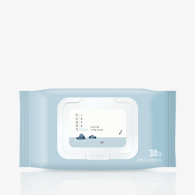 ROUND LAB 1025 Dokdo Cleansing Tissue 30 sheets
