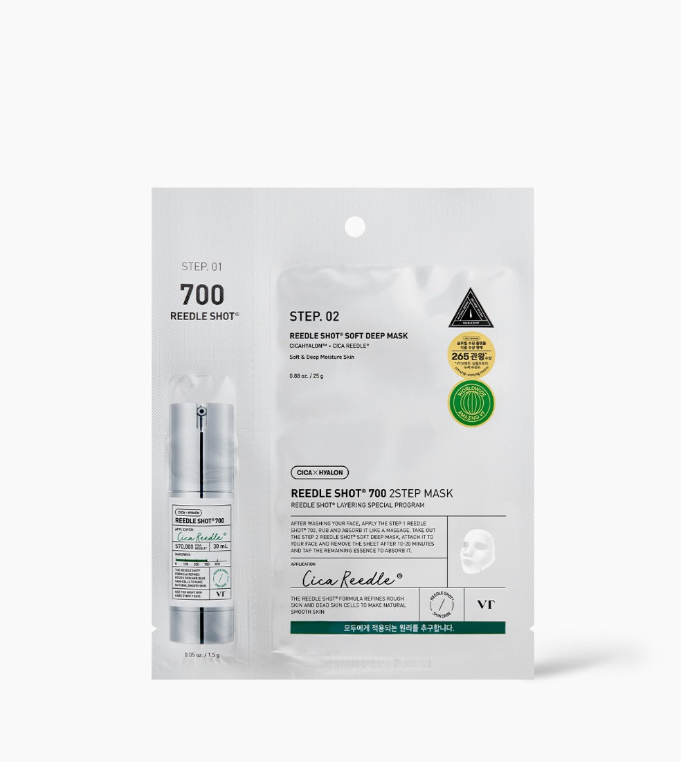 VT Reedle Shot 700 2 Step Mask 1.5g + 25g x 1 sheet