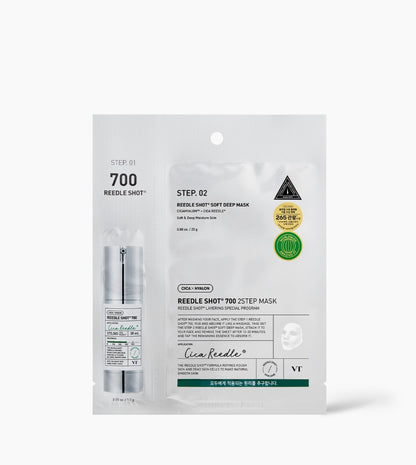VT Reedle Shot 700 2 Step Mask 1.5g + 25g x 1 sheet