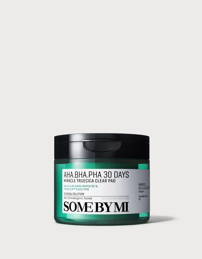 SOME BY MI AHA, BHA, PHA 30 Days Miracle Truecica Clear Pad 70 pads