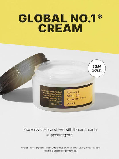 COSRX Advanced Snail 92 All In One Cream Tube 100g