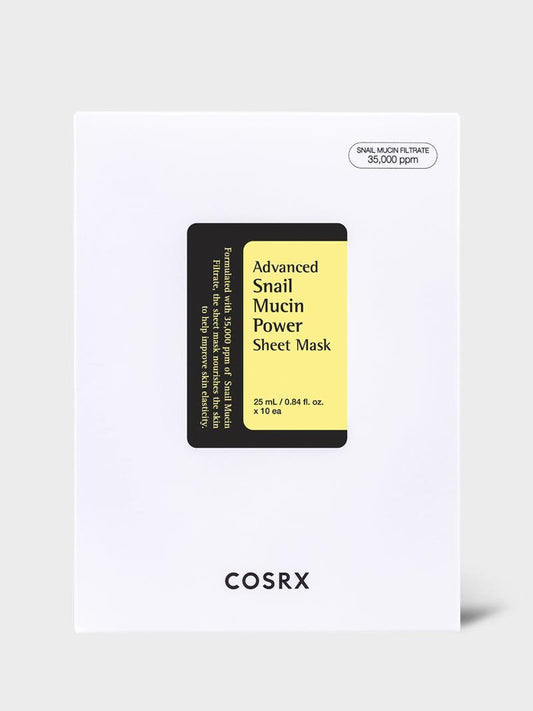 COSRX Advanced Snail Mucin Power Sheet Mask Set 25ml x 10 pcs