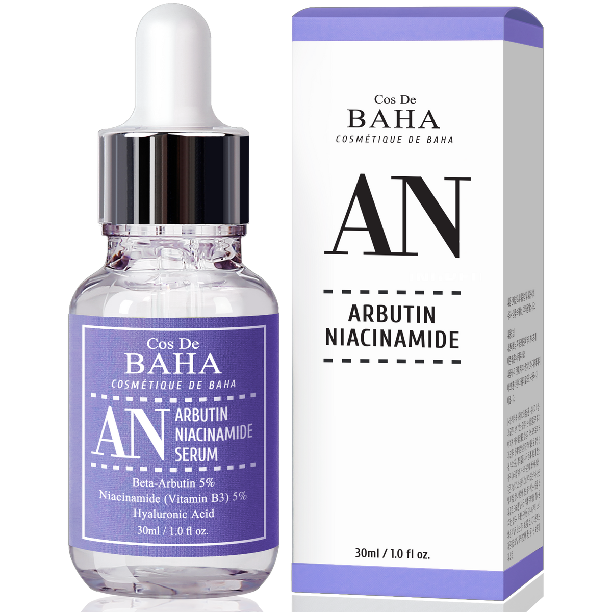 Cos De BAHA AN Arbutin Niacinamide Serum 30ml