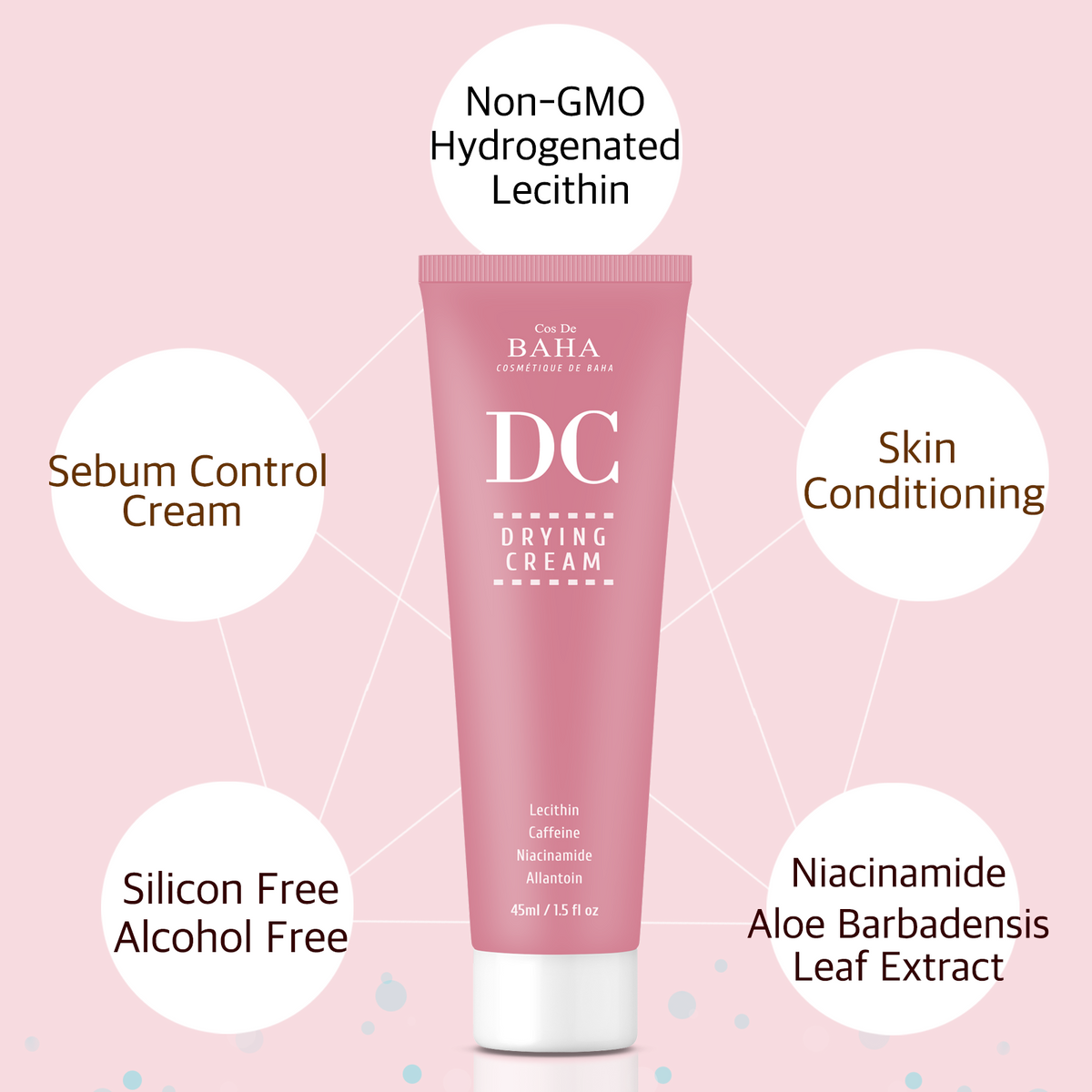 Cos De BAHA DC Drying Cream 45ml