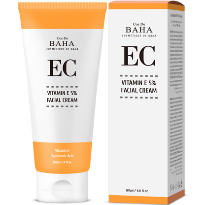 Cos De BAHA EC Vitamin E 5% Facial Cream 120ml