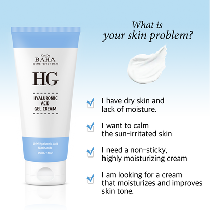 Cos De BAHA HG Hyaluronic Gel Cream 120ml