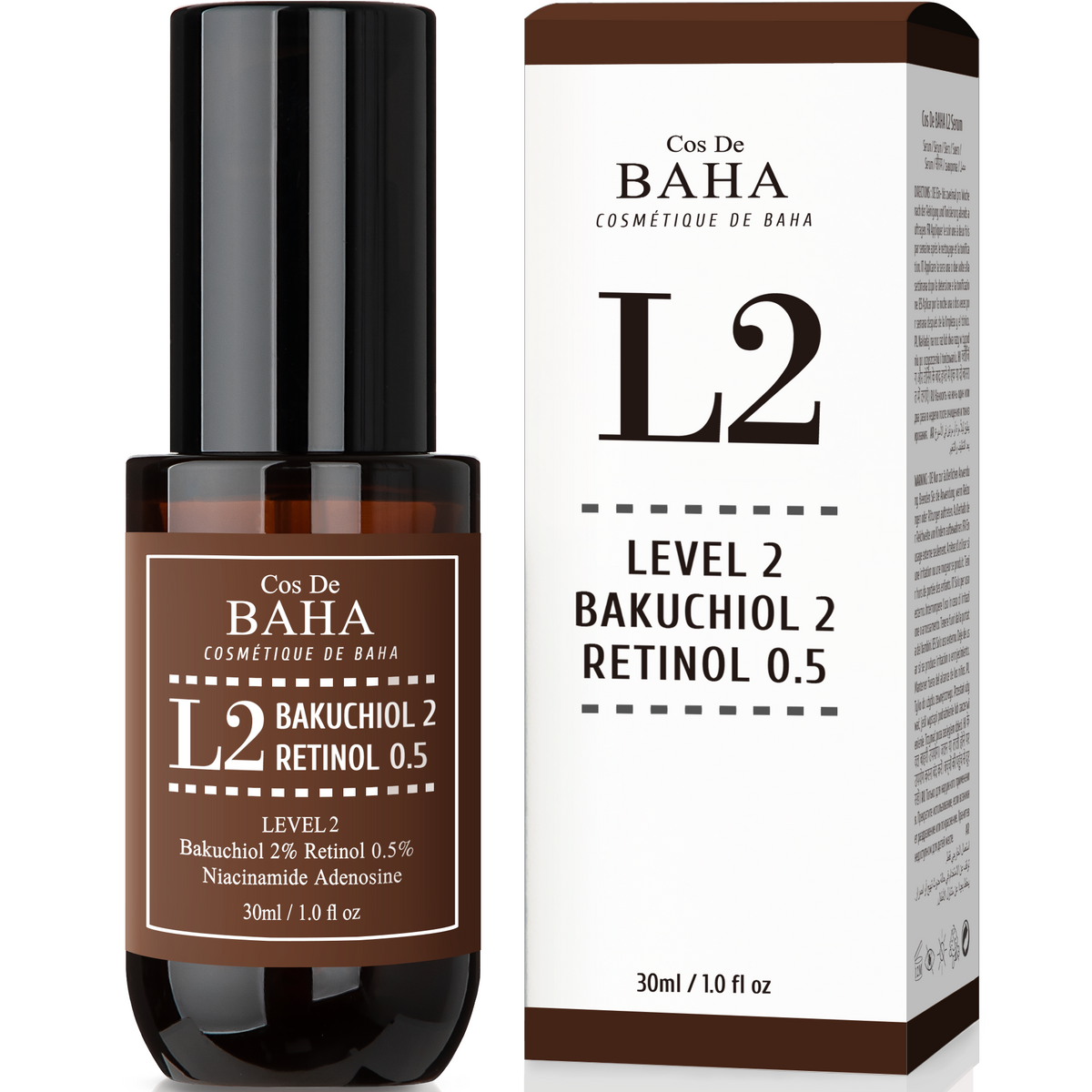 Cos De BAHA L2 Bakuchiol & Retinol Serum 30ml