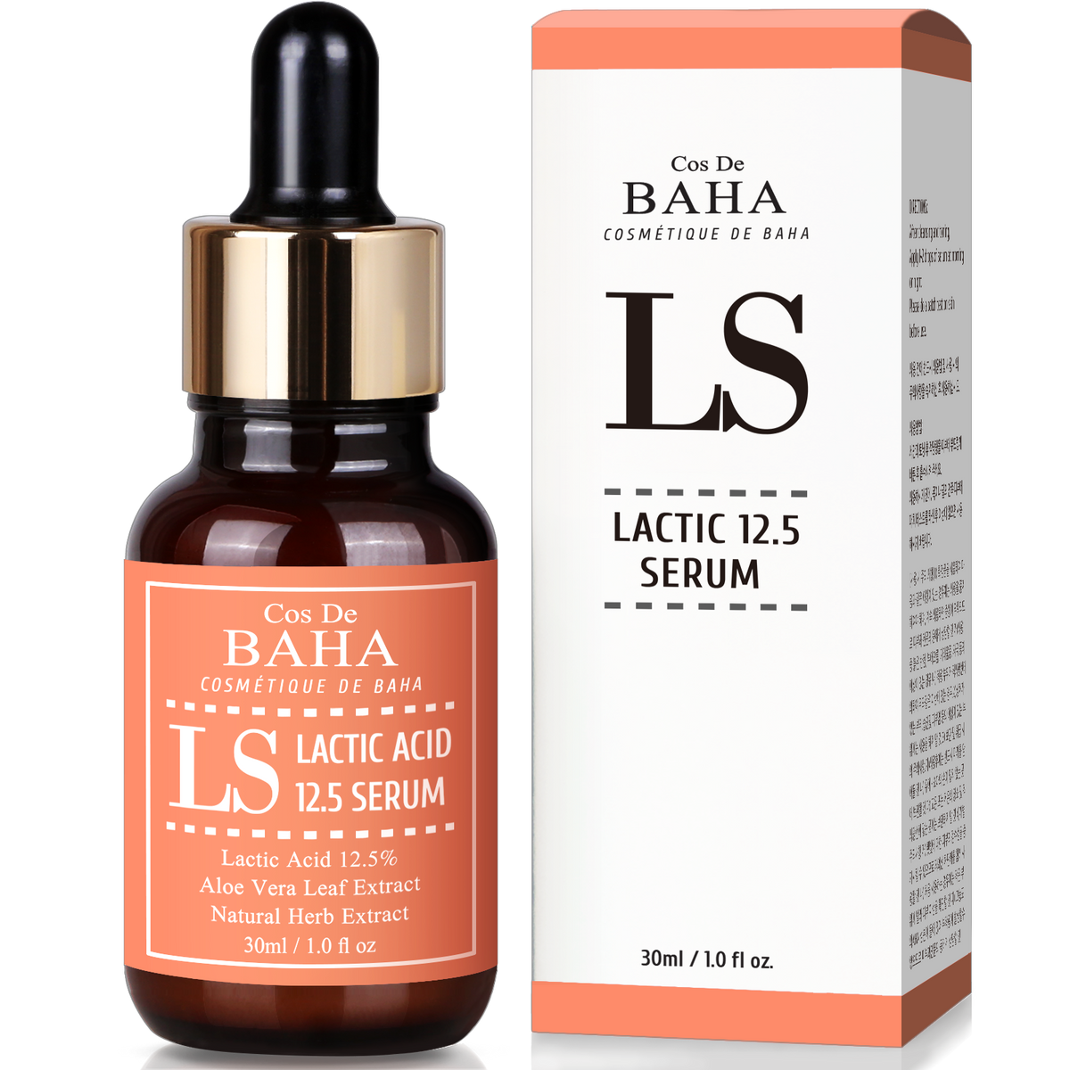 Cos De BAHA LS Lactic Acid 12.5 Serum 30ml