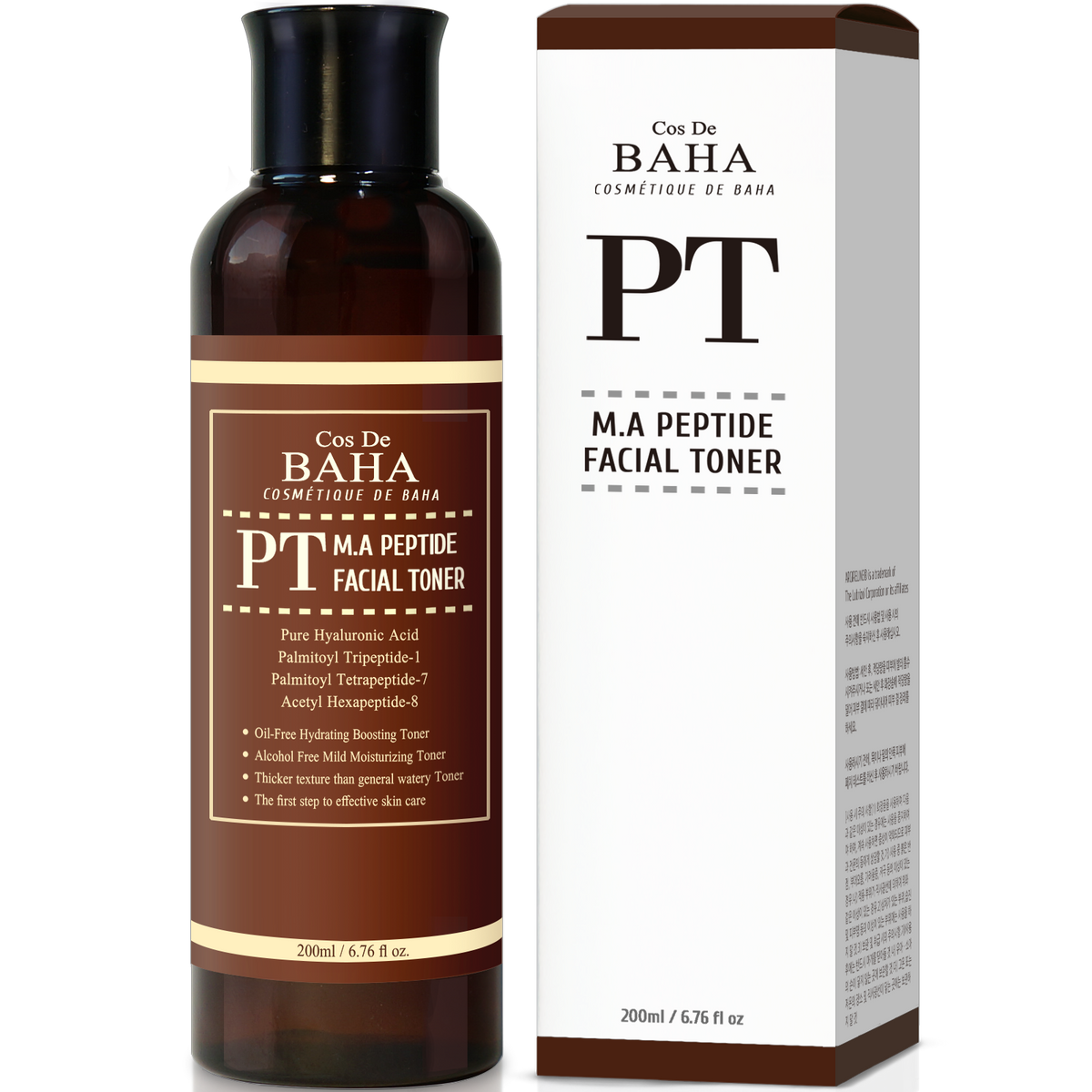 Cos De BAHA PT M.A Peptide Facial Toner 200ml
