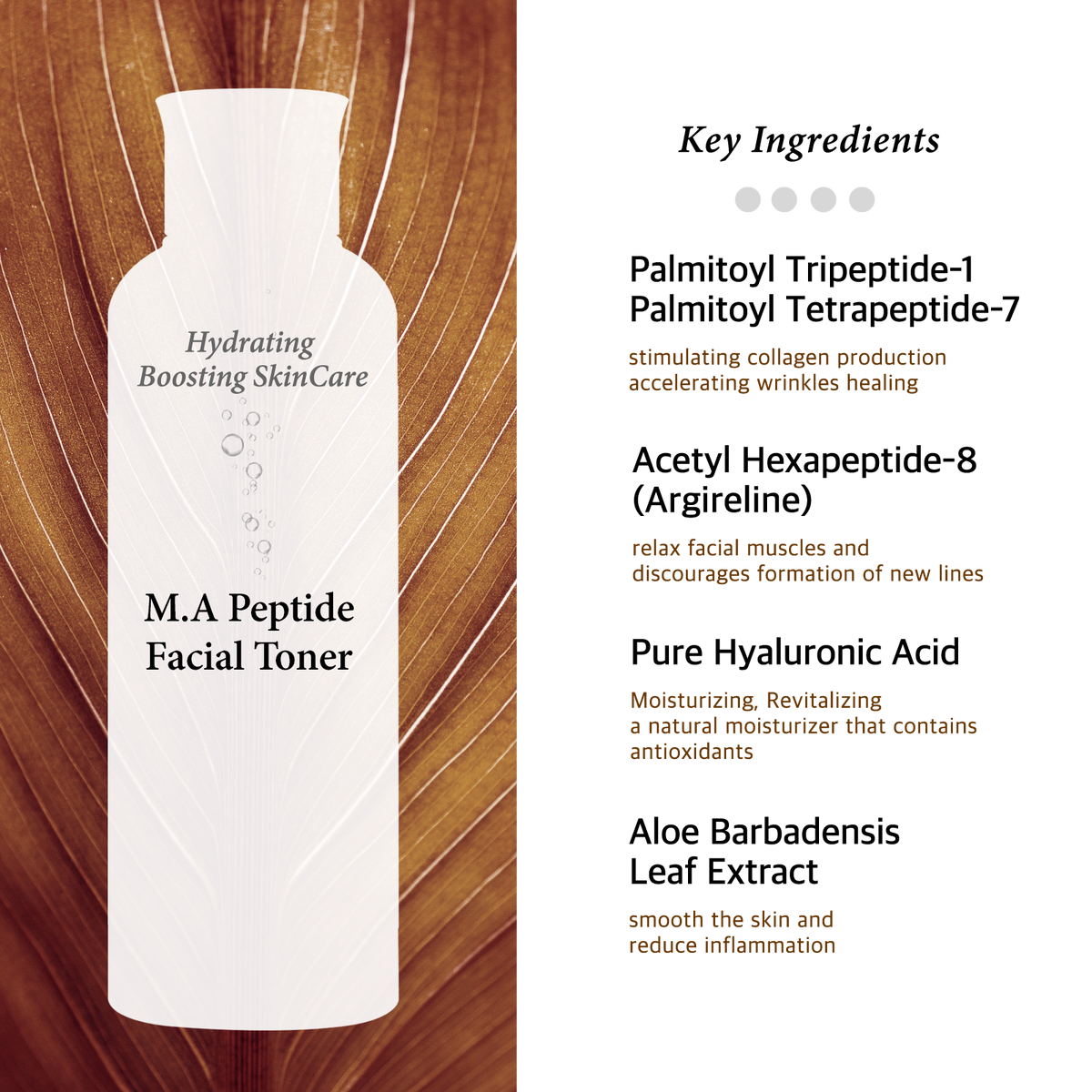 Cos De BAHA PT M.A Peptide Facial Toner 200ml