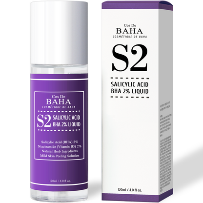 Cos De BAHA S2 Salicylic Acid BHA 2% Liquid 120ml