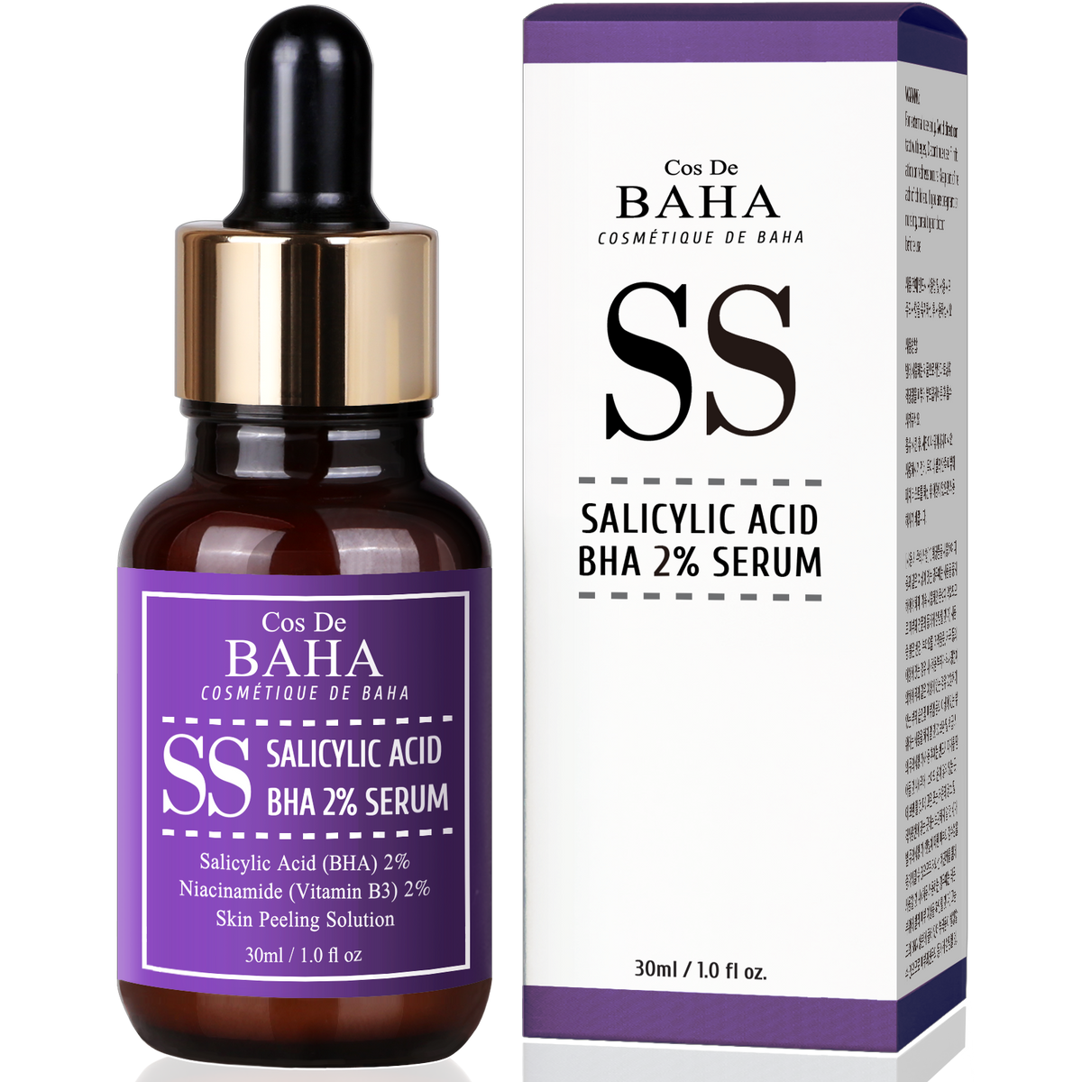 Cos De BAHA SS Salicylic Acid 2% Serum 30ml