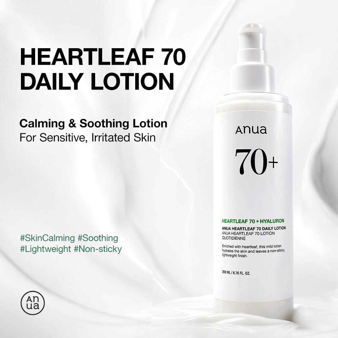 Anua Heartleaf 70 Daily Lotion (EU/UK Packaging) 200ml