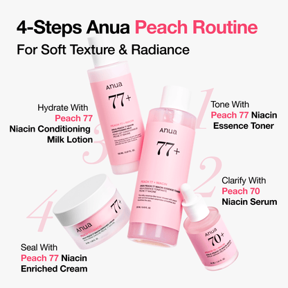 Anua Peach 77 Niacin Conditioning Milk (EU/UK Packaging) 150ml