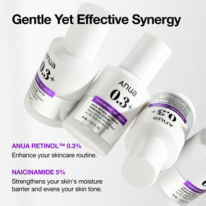 Anua Retinol 0.3 Niacin Renewing Serum 30ml