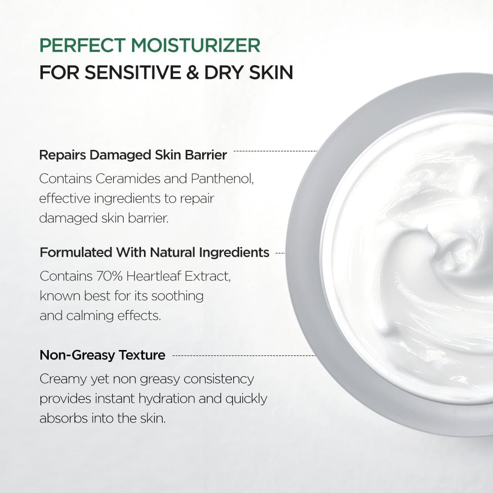 Anua Heartleaf 70 Intense Calming Cream (EU/UK Packaging) 50ml