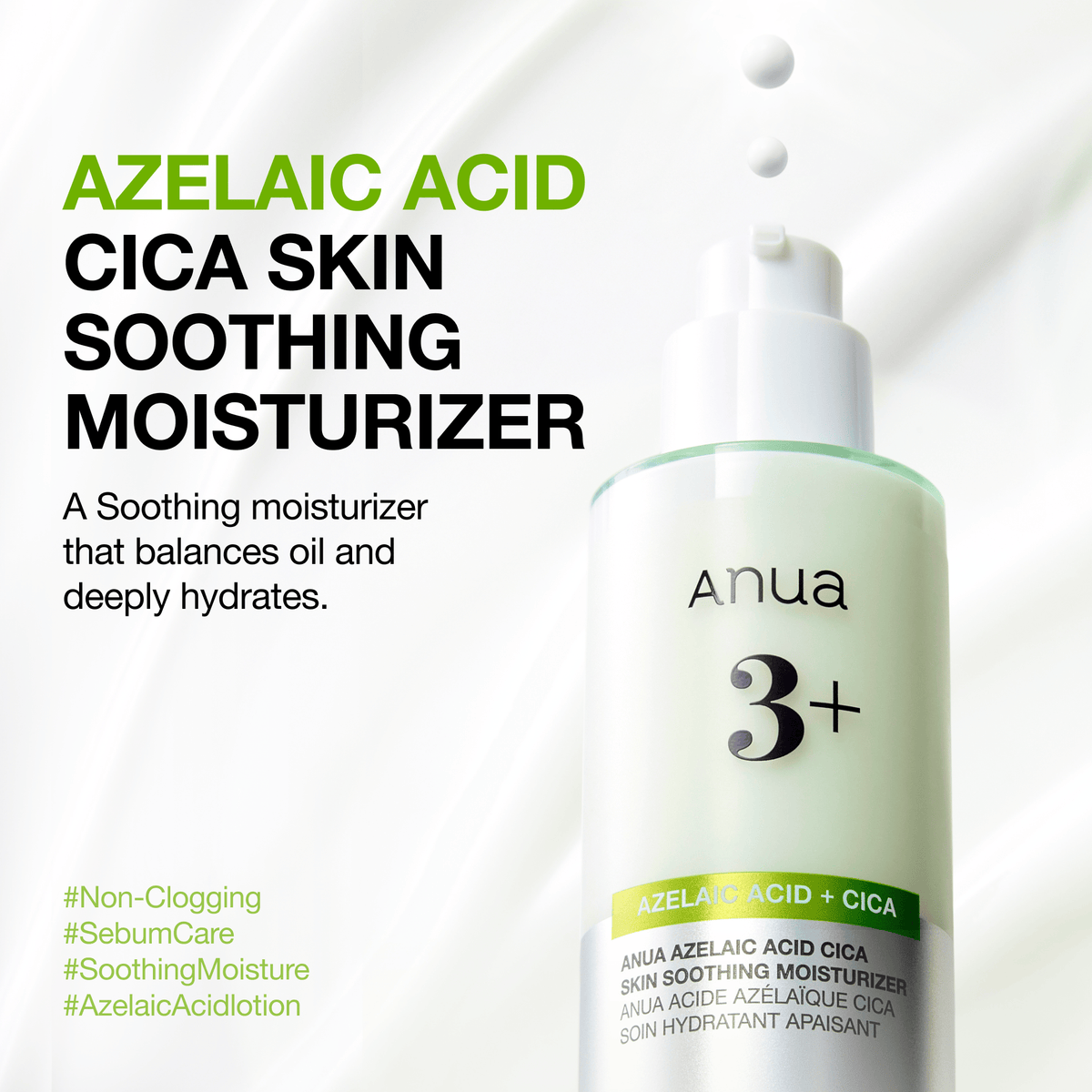 Anua Azelaic Acid Cica Skin Soothing Moisturizer 100ml