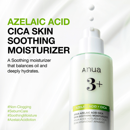 Anua Azelaic Acid Cica Skin Soothing Moisturizer 100ml