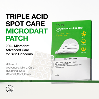 Anua Triple Acid Spot Care Microdart Patch 12 patches