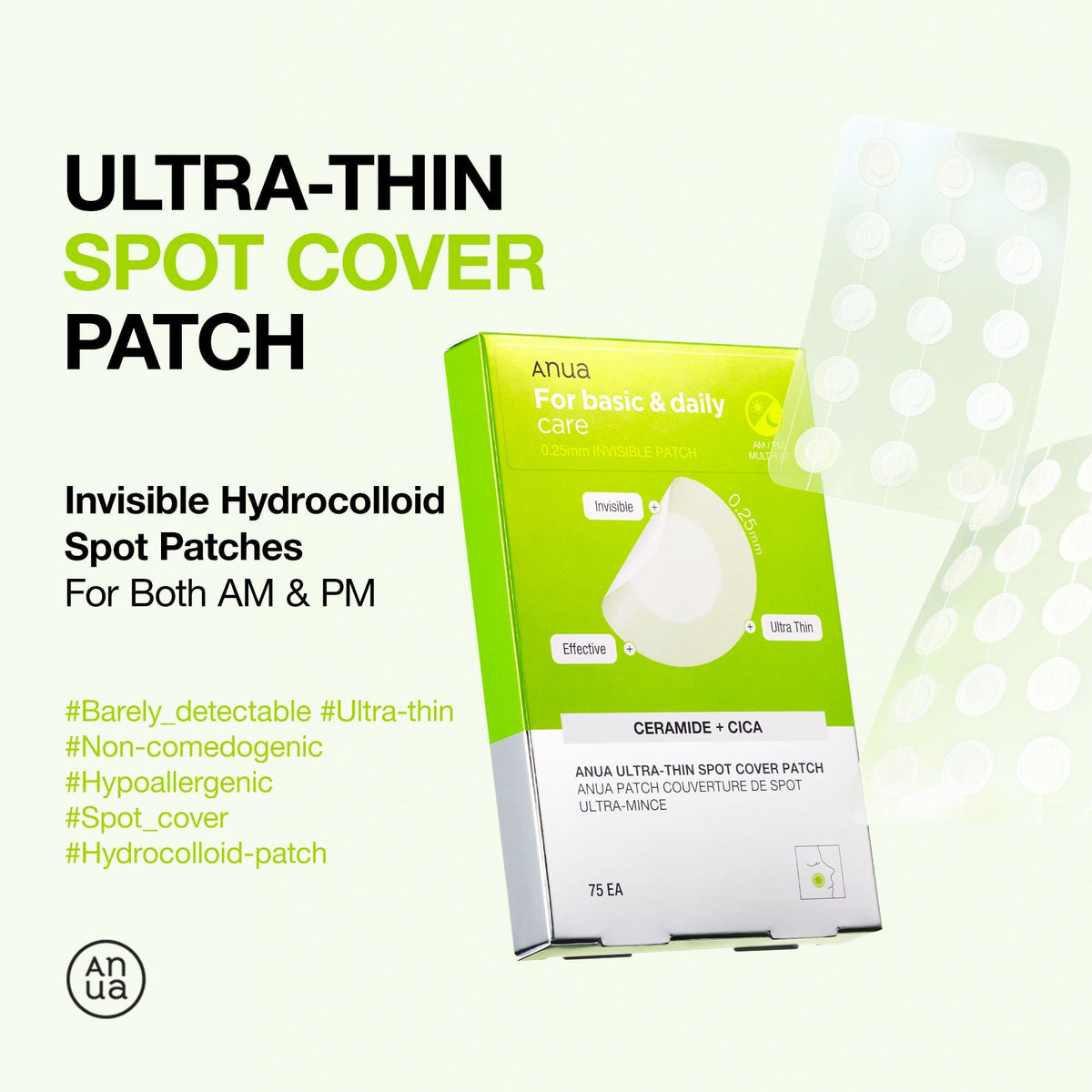 Anua Ultra-Thin Spot Cover Patch 75 patches