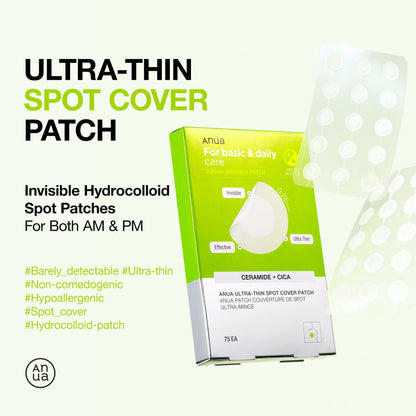 Anua Ultra-Thin Spot Cover Patch 75 patches