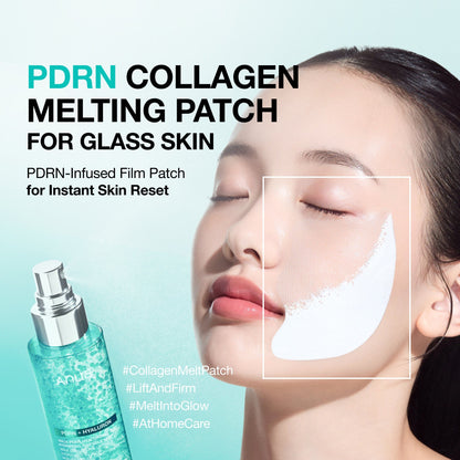 Anua PDRN Collagen Melting Patch For Glass Skin 4 patches
